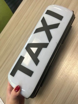 LAMPA TAXI LED BIAŁA  KOGUT