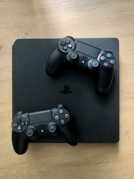 PlayStation 4 PS4 SLIM 1 TB + PADY + 12 GIER