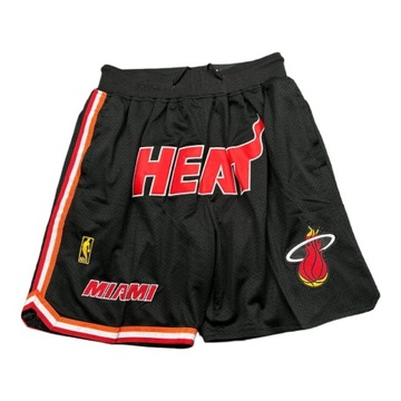 Miami Heat 1996-1997 Retro NBA Spodenki r.M unisex