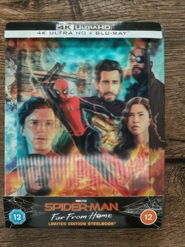 Spider-Man: Daleko od domu 4K UHD Steelbook 