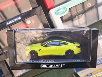 BMW M4 Competision Coupe 1:43 Minichamps 