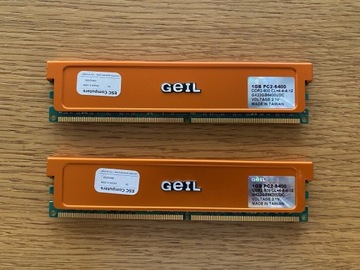 Pamięci GEIL DDR2 2GB PC2-6400