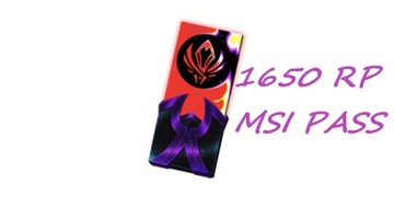 EMPIREUM MSI PASS LEAGUE OF LEGENDS LOL RP 1650RP