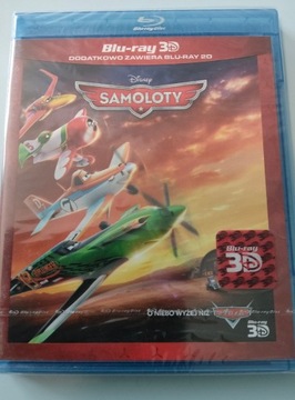 SAMOLOTY 3D (BLU-RAY 3D+2D) POLSKIE WYDANIE DISNEY