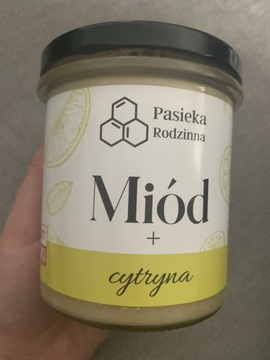 Miód kremowany z cytryną liofilizowaną 410g