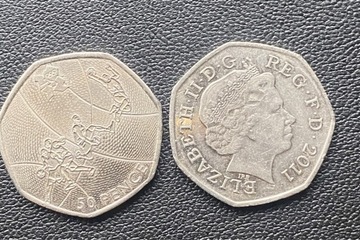 50 pensów. Wielka Brytania 2011