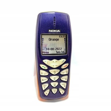 Telefon Nokia 3510i Granatowa Orange