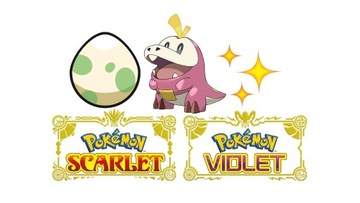 Pokemon Scarlet|Violet - Shiny Fuecoco w Jajku