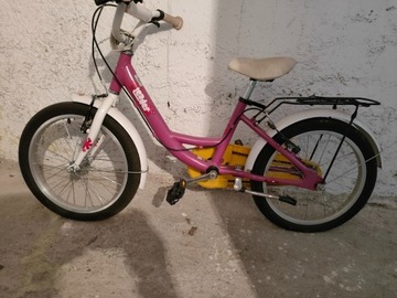 Rower dziecięcy 18" różowy