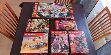 Lego Ninjago 71748, 71791, 71745, 71768, 71806, 71807 - zestaw 6 setów 