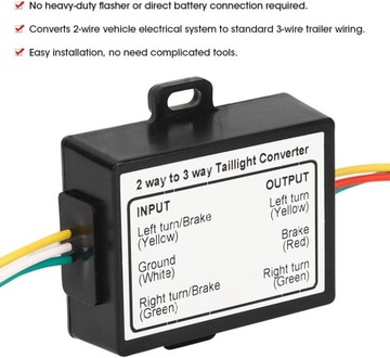 Converter Swiateł, elektryczna  wiązka przewodów