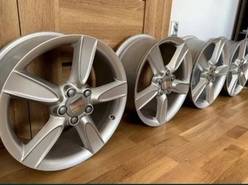 NOWE 4 felgi Alufelgi 18 Seat 5x112 Leon Altea