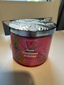 pink pineapple Sunrise bath & body works