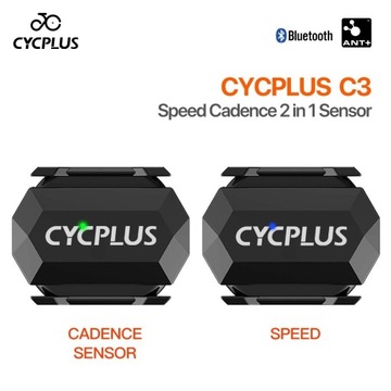CYCPLUS C3 czujnik prędkości/kadencji 2w1 - 2 szt.