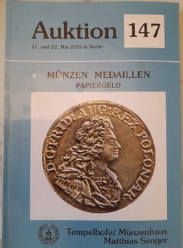 Auktion 147 Münzen Medaillen Mai 2015 Berlin 