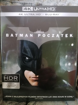 BATMAN POCZĄTEK  4K Blu ray 