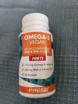 Omega 3 vegan wegańskie
