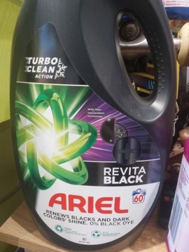 ARIEL Revita Black 3000ml płyn pranie czarne 