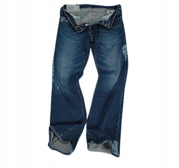 ABERCROMBIE&FITCH JEANS SPODNIE DŻINSY W30 L30