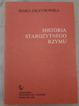 Historia Starożytnego Rzymu PWN M. Jaczynowska