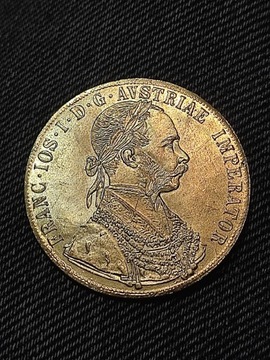 Dukaty 1894 Austria Węgry czworak wykopki monet