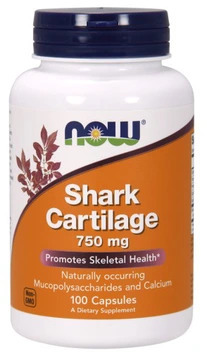 Now Foods Shark Cartilage 750 mg, 100 kaps