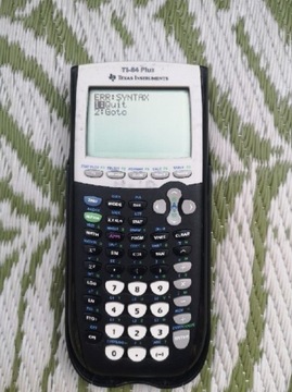 Kalkulator naukowy TI 84 plus 