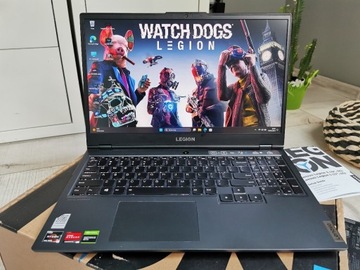 Legion 5 GTX 1650 lenovo laptop gamingowy Jak nowy