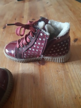 Buty na jesień dla dziewczynki r29