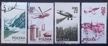 Polska 1976,77,78 Lotnictwo kas.