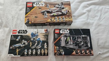 Lego Star Wars 75342 75280 75324 dużo figurek KPL 