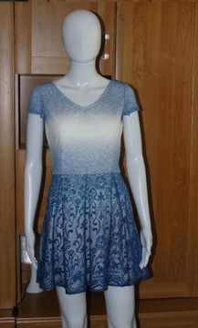 Koronkowa sukienka - rozmiar 36