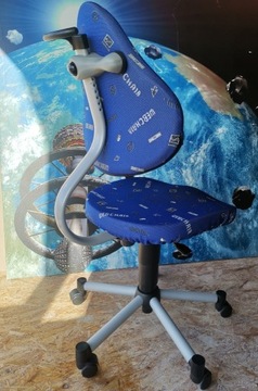 Krzesełko obrotowe dla dzieci, ergonomiczne