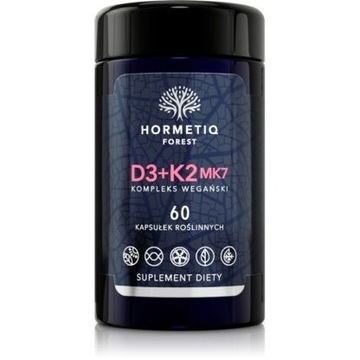 HORMETIQ FOREST D3+K2 MK7 Kompleks wegański