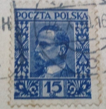 Znaczek pocztowy 15 GR  z 1930 Henryk Sienkiewicz