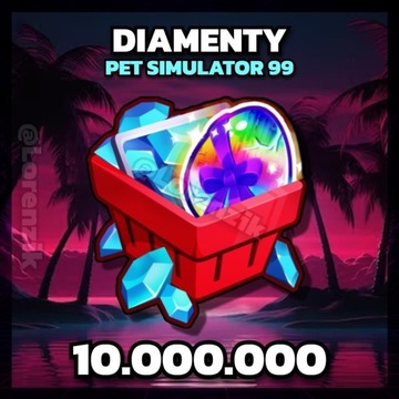 10M GEM (DIAMENTY) | Pet Simulator 99