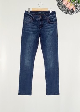 184. Proste spodnie damskie jeansowe M L 38 40