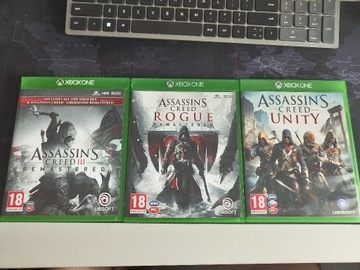 Assassin’s Creed 3 Remastered Rogue Unity zestaw