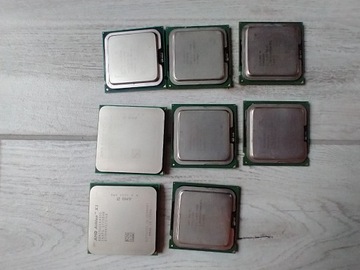 6 x Intel Pentium 1 x AMD Sempron 1 x AMD Athlon