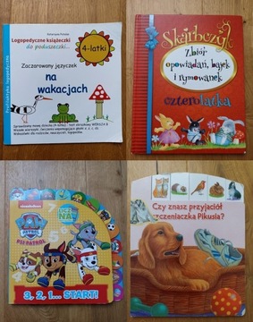 Zestaw książek dla 4-latka