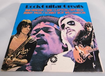 LP Rock Guitar Greats  Hendrix Clapton Peck Page  