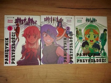 Manga "Pamiętniki Przyszłości"/"Mirai Nikki" tomy 