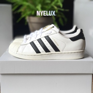 Buty Adidas Superstar - białe / czarne - r. 38 