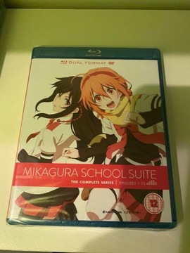Mikagura School Suite DVD Bluray anime nowe w foli