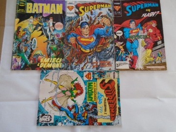 Komiksy: Batman 'Superman 'Spider-Man  'Alf Unikat