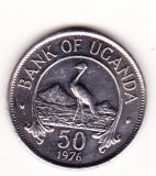 UGANDA ---  50 centow --- 1976