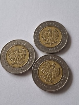 Moneta  5 zloty rok 1994