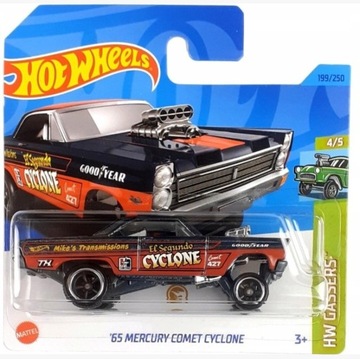 65 Mercury Comet Cyclone STH Hot Wheels 