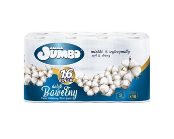 Papier toaletowy bezzapachowy słonik Jumbo 24szt