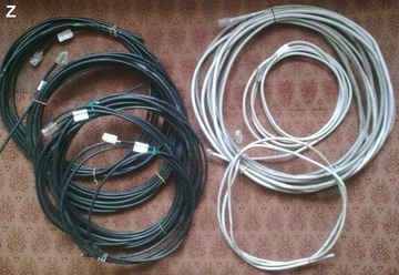 Kable sieciowe Madex 4x2x0,5 - zestaw 7 kabli